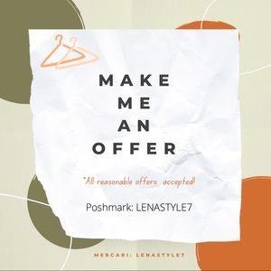 All reasonable offers accepted!